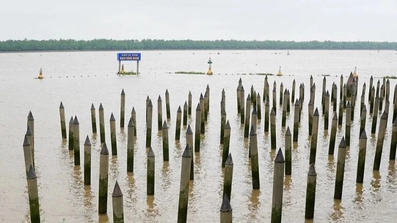 Hùng tráng sông Bạch Đằng nơi ghi dấu những chiến công lẫy lừng