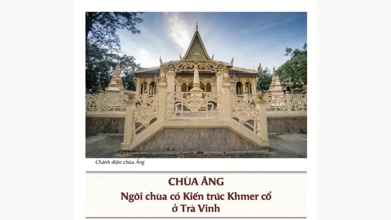 Lịch sử hình thành Chùa Âng Trà Vinh cổ