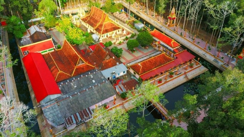 Hình ảnh Chùa Âng Trà Vinh đẹp mê hồn