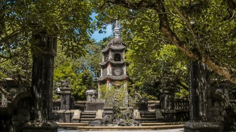 Hình ảnh chùa Bảo Quốc uy nghiêm