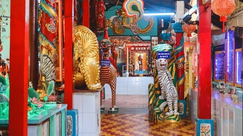 Hình ảnh Chùa Đất Sét Sóc Trăng đẹp mê hồn