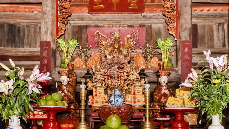 Lễ hội Chùa Kim Liên rộn ràng sắc màu tín ngưỡng dân gian