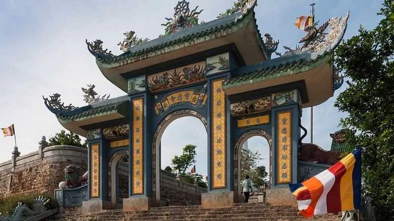 Chùa Linh Ứng Sơn Trà nổi bật cảnh quan hữu tình
