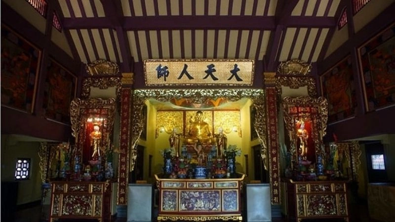 Kiến trúc chùa Nam Thiên Nhất Trụ độc đáo mang đậm hồn Việt