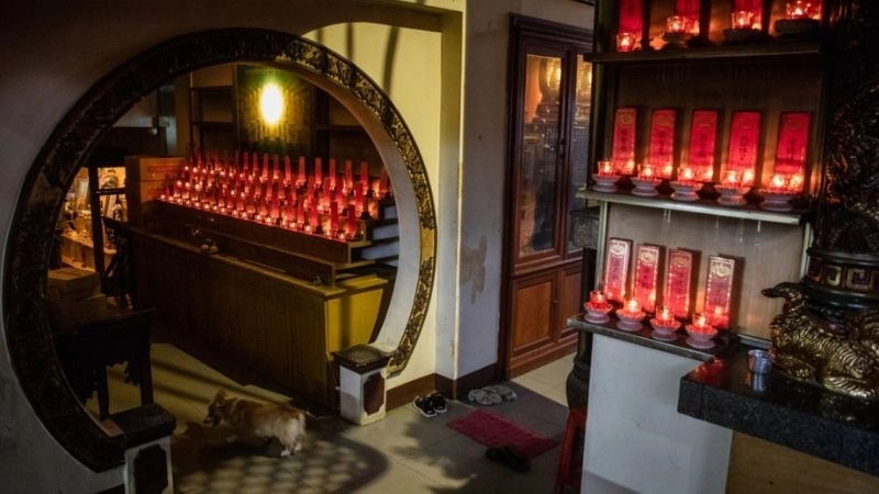 Chùa Vạn Phật lễ hội rộn ràng sắc màu tín ngưỡng dân gian