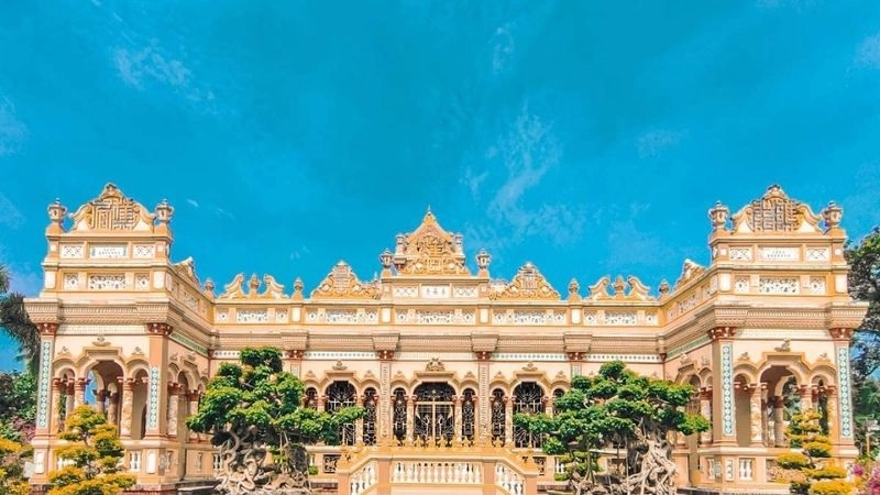 Hình ảnh Chùa Vĩnh Tràng không gian thanh tịnh uy nghi