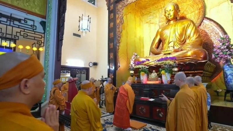 Hình ảnh Chùa Xá Lợi không gian thanh tịnh trang nghiêm