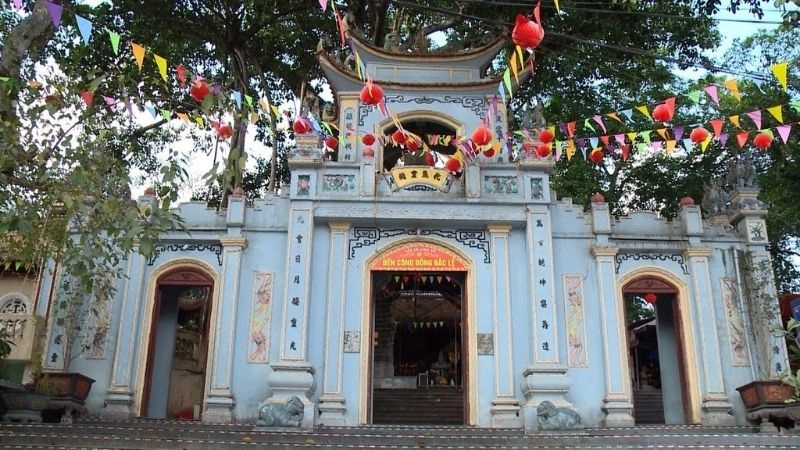 Lịch sử hình thành đền Bắc Lệ