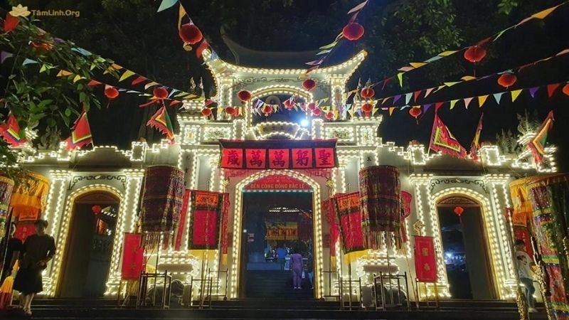 Hình ảnh đền Bắc Lệ trong từng khoảnh khắc