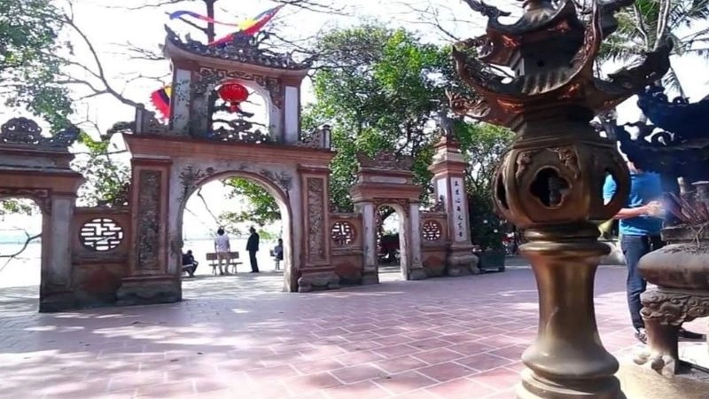 Lịch sử hình thành đền Chợ Củi