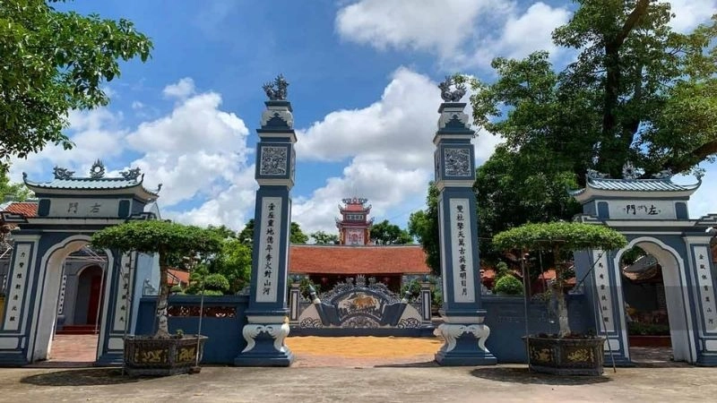 Lịch sử hình thành đền Cổ Trạch