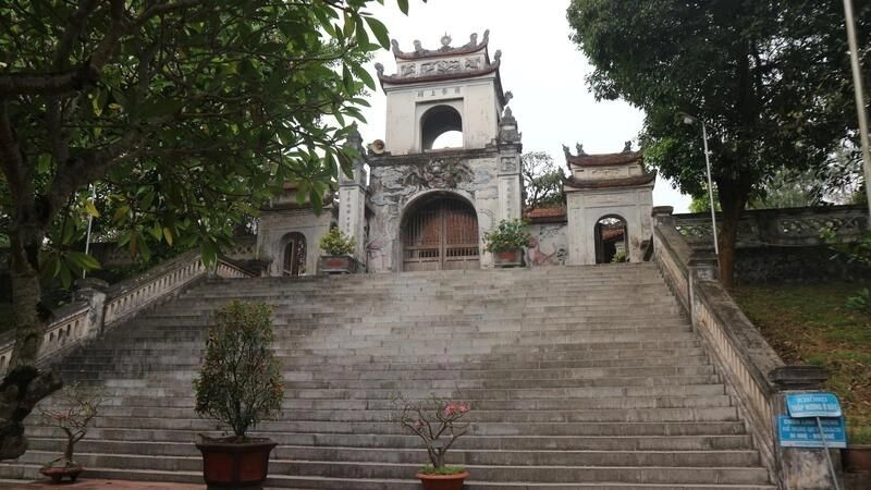 Hình ảnh đền Cuông qua góc nhìn ấn tượng