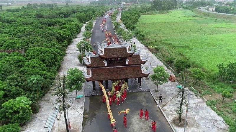 Hình ảnh đền Lảnh Giang qua từng góc nhìn