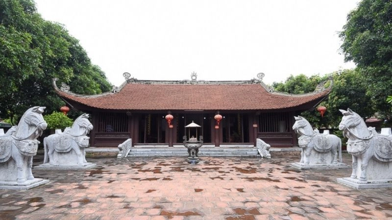 Đền Lý Bát Đế ảnh đẹp ghi dấu nét linh thiêng