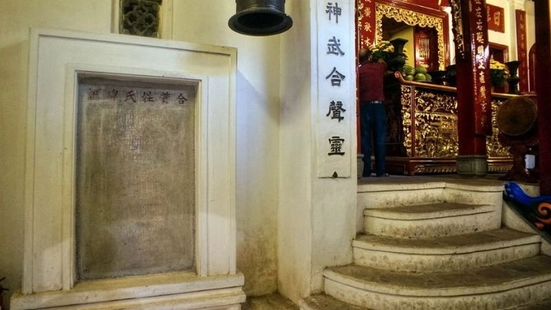 Kiến trúc đền Ngọc Sơn mang đậm phong cách Á Đông