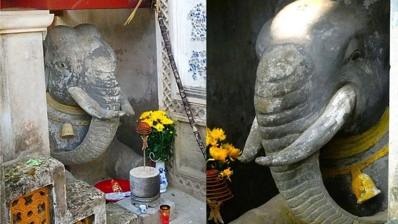 Đền Voi Phục ở đâu tọa lạc trong công viên Thủ Lệ