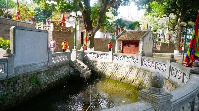 Kiến trúc đền Voi Phục mang đậm phong cách truyền thống