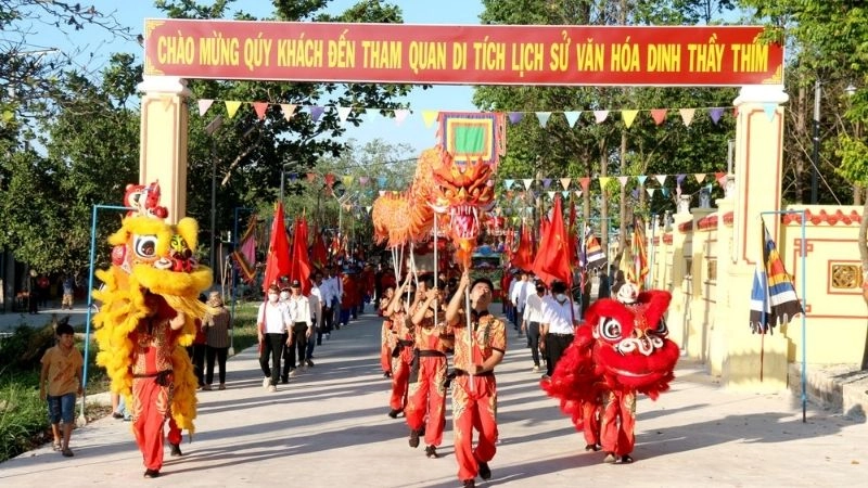Di tích Dinh Thầy Thím lưu giữ giá trị tâm linh