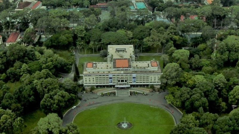 Hình ảnh Dinh Độc Lập khiến du khách trầm trồ