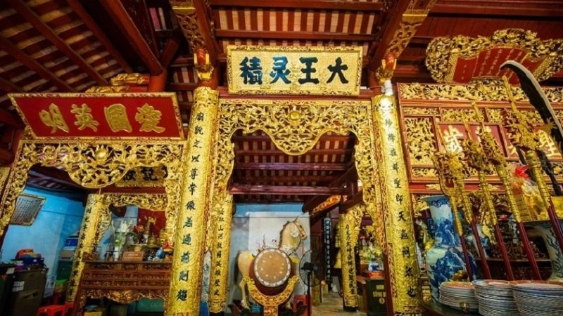 Đình làng Kim Liên không gian văn hóa giàu truyền thống