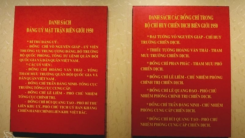 Trải nghiệm khi thăm khu di tích chiến thắng Biên giới 1950