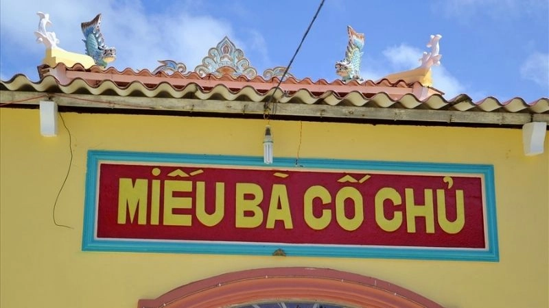 Miếu Bà Cố Chủ Hòn Sơn Rái lịch sử gắn với dân chài