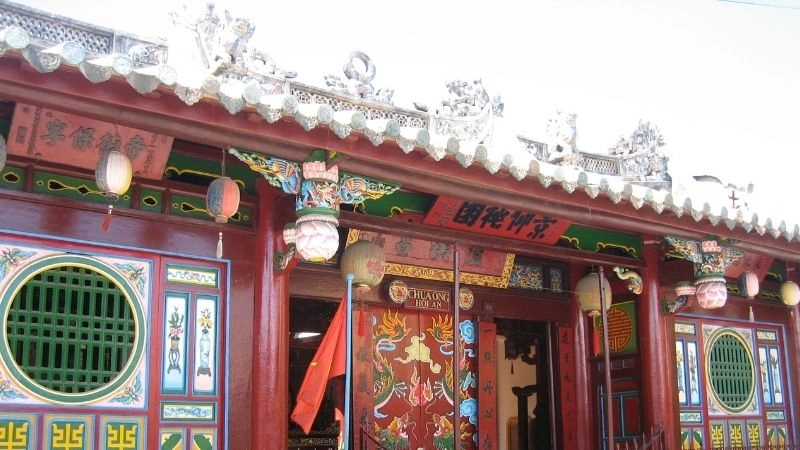 Hình ảnh miếu Quan Công đậm nét Á Đông
