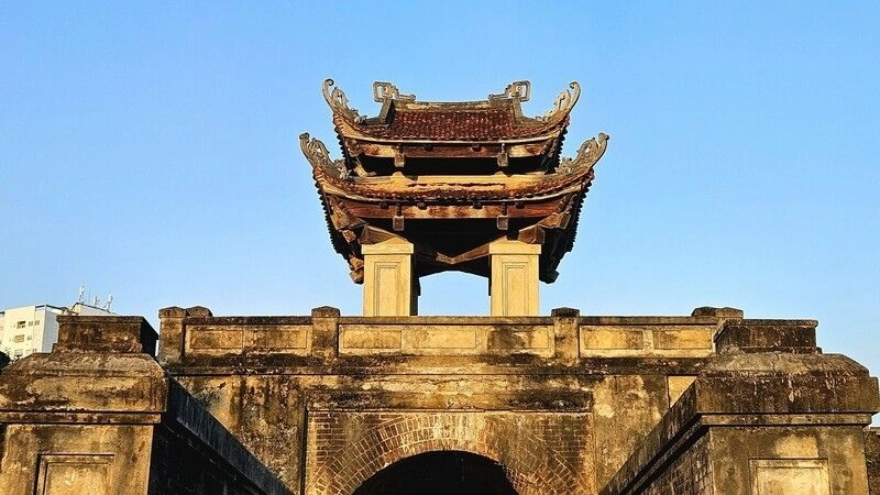 Hình ảnh của thành cổ Vinh mang vẻ đẹp cổ kính