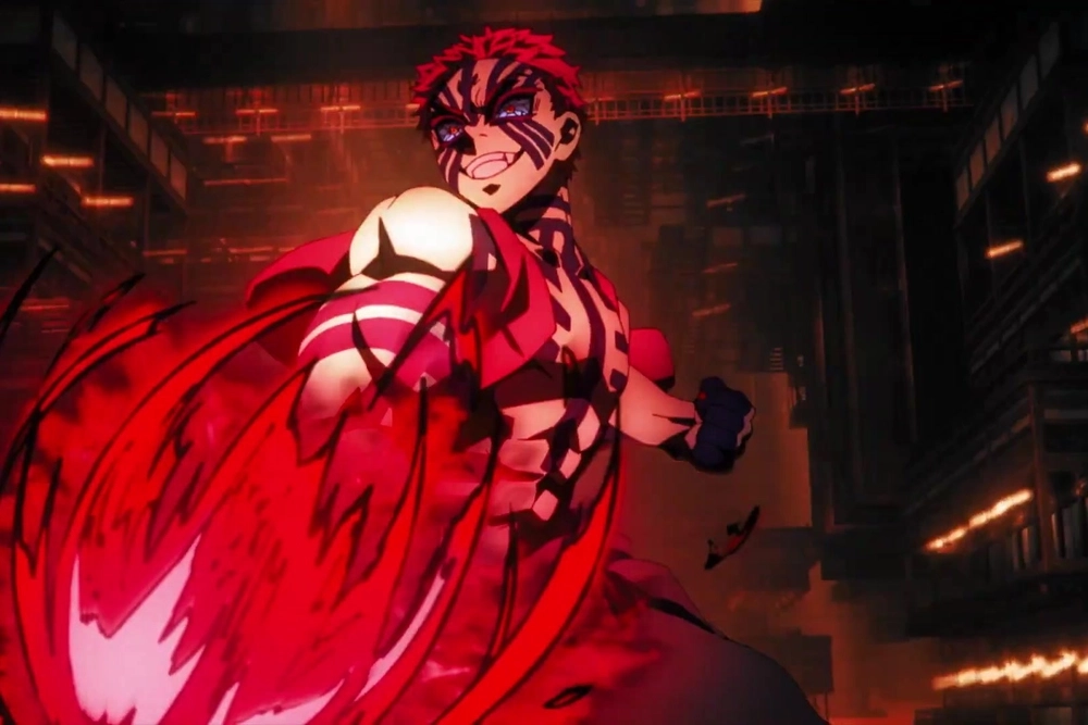 Akaza 4K sắc nét từng chi tiết khiến fan mê mẩn