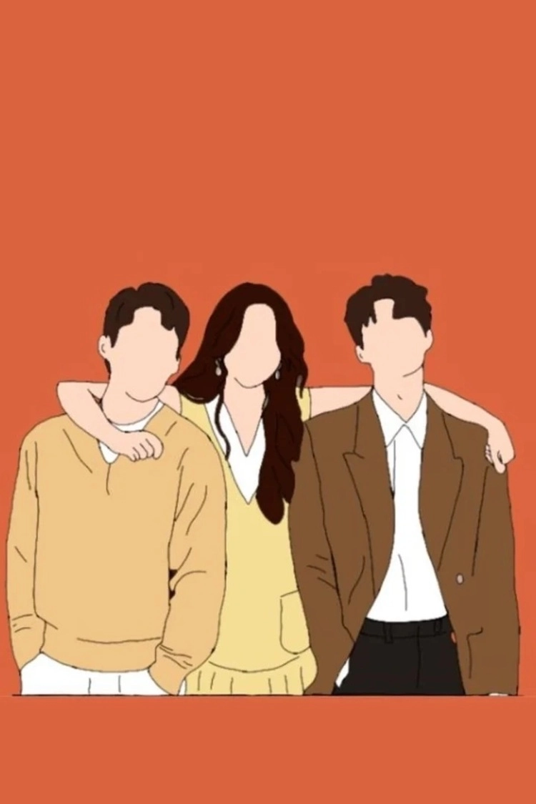 Ảnh đại diện 3 người dễ thương lan tỏa niềm vui