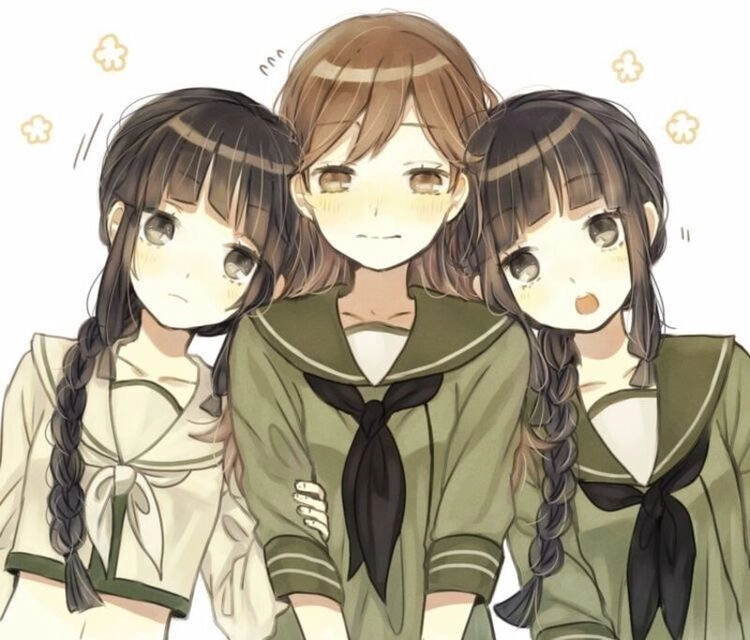 Ảnh đại diện 3 người ngầu tạo phong cách cá tính mạnh mẽ