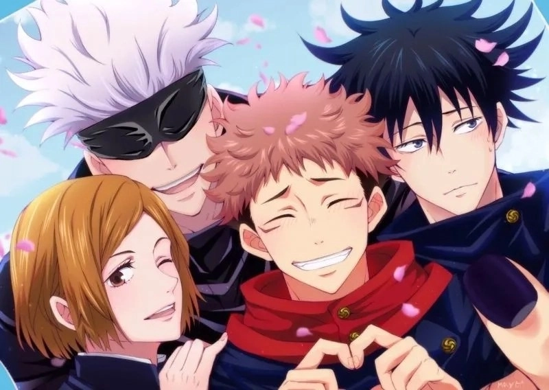 Avatar 4 người học sinh phong cách năng động trẻ trung