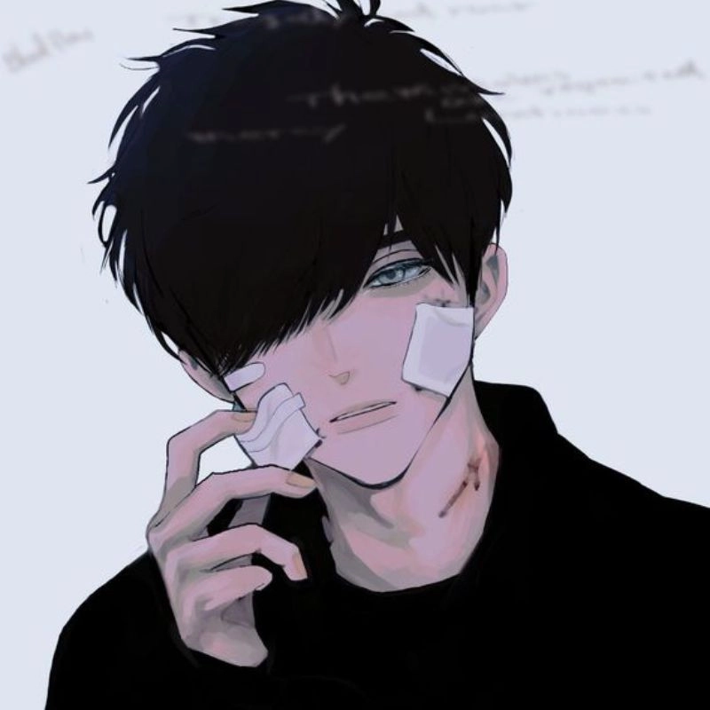 Avatar anime buồn gợi cảm xúc sâu lắng thầm kín