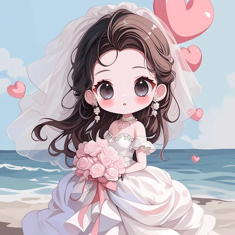 Avatar chibi girl đáng yêu tinh tế cực nổi bật