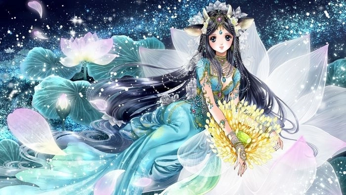 Avatar công chúa tóc dài tạo phong cách nữ tính quyến rũ