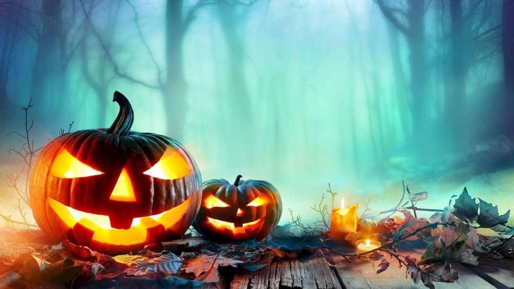 Ảnh Halloween ma mị tạo không khí ghê rợn