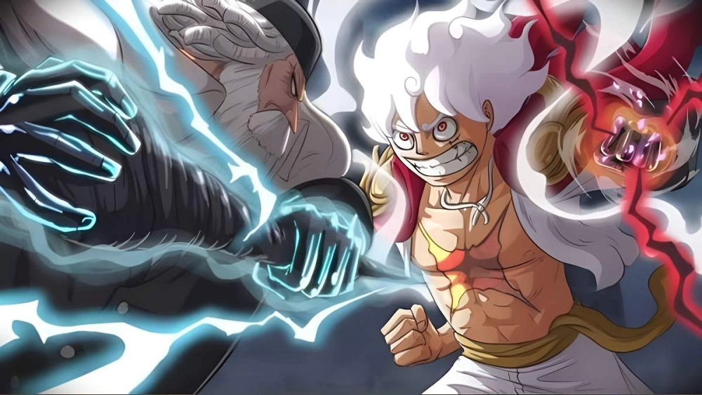 Luffy Gear 5 Drawing phong cách độc đáo đầy cảm hứng