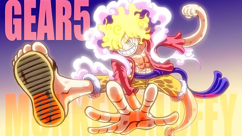 Luffy gear 5 bùng nổ sức mạnh siêu hạng trong One Piece