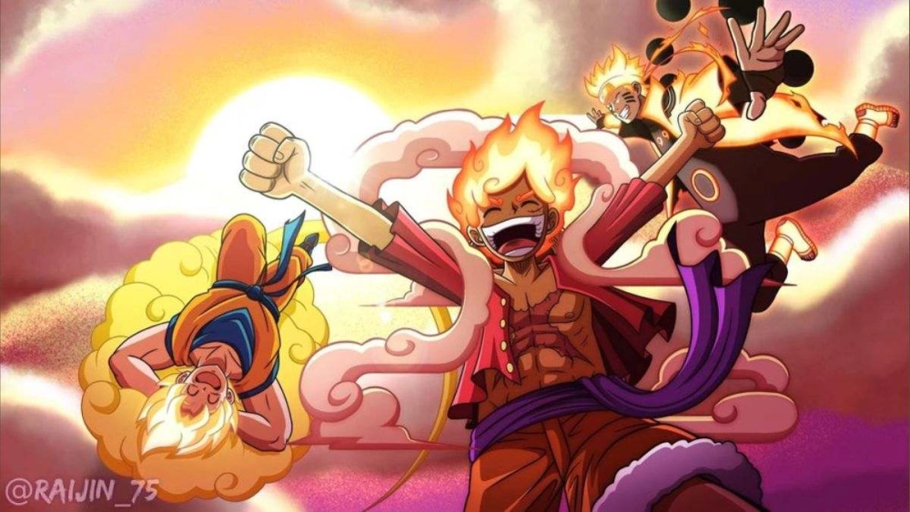 Luffy Gear 5 Nika biểu tượng sức mạnh tự do phi thường