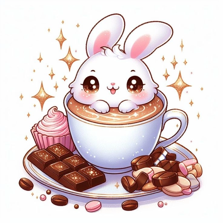 Chibi đồ uống cute sinh động làm say lòng mọi người