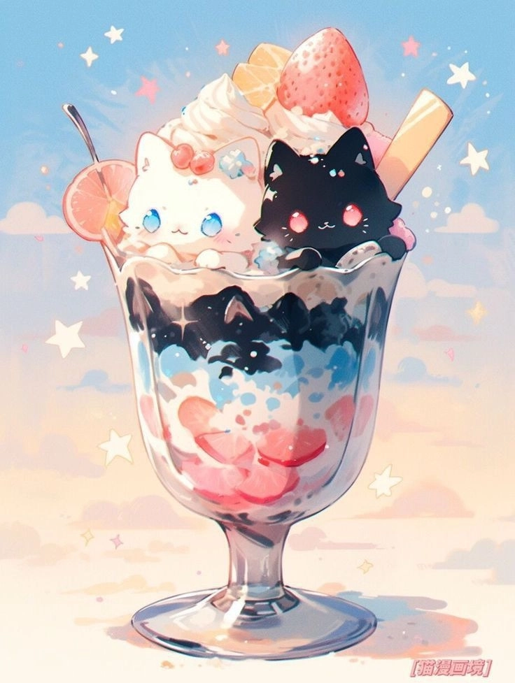 Chibi trà sữa đường đen nổi bật phong cách sinh động