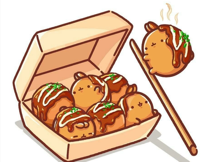 Chibi food png chất lượng cao dễ sử dụng linh hoạt