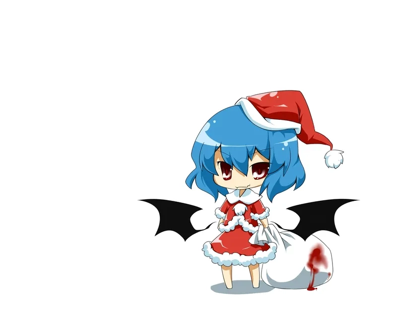 Màu chibi Giáng Sinh tươi sáng phong cách dễ thương