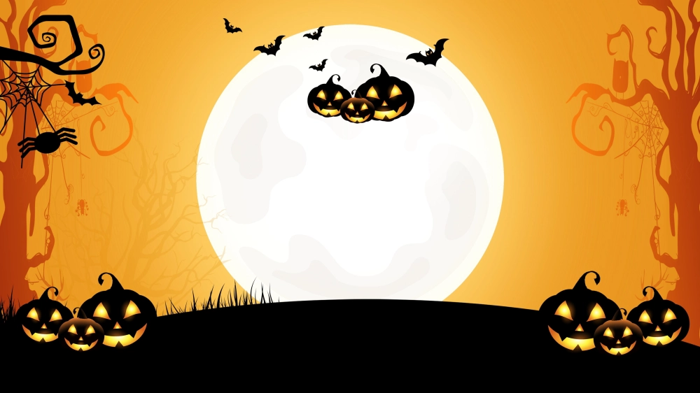 Chibi Halloween cute ngộ nghĩnh đáng yêu nổi bật