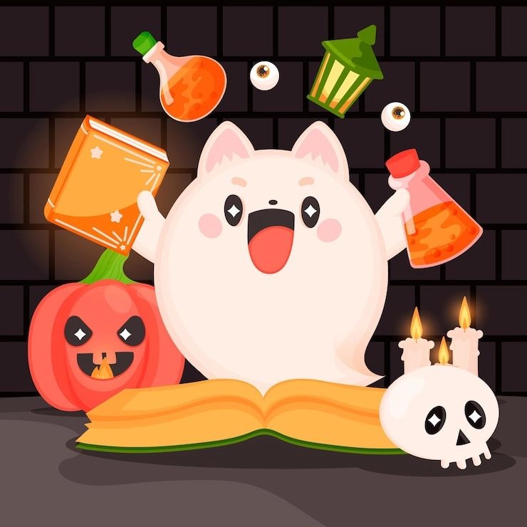 Vẽ chibi ma thuật sáng tạo đầy màu sắc nổi bật