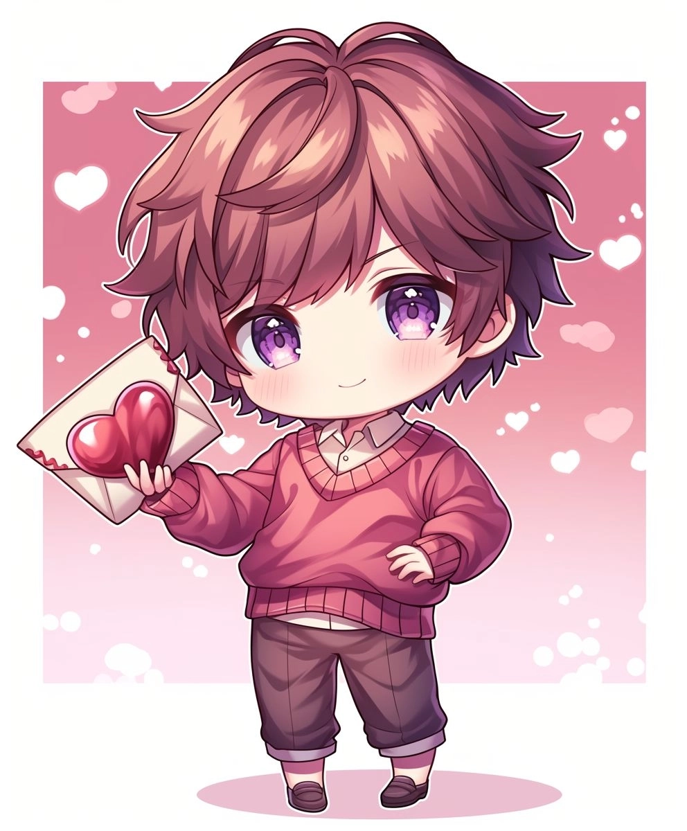 Chibi Valentine OC sáng tạo độc đáo phong cách riêng