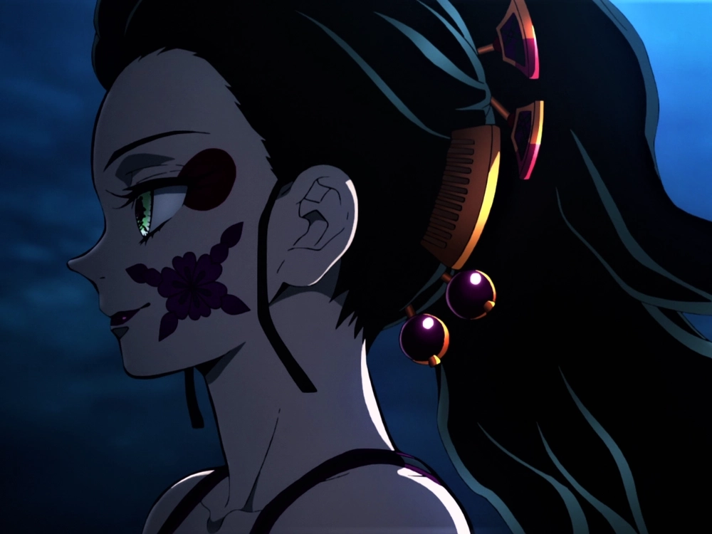 Daki Ume thể hiện vẻ đẹp ma mị pha chút bí ẩn chết người