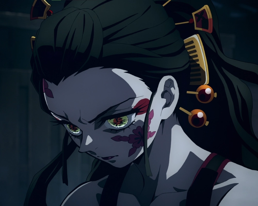 Daki hình ảnh gây ấn tượng sâu sắc với fan Kimetsu no Yaiba