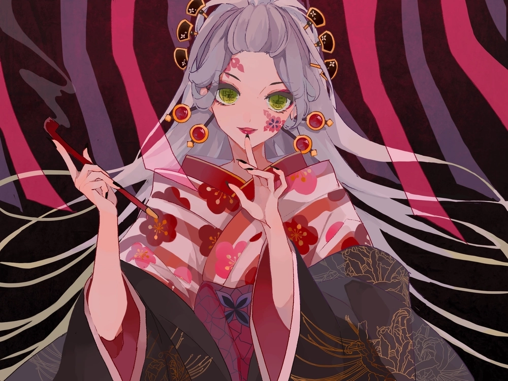 Daki Kimetsu no Yaiba trở thành ác quỷ đáng sợ và lôi cuốn