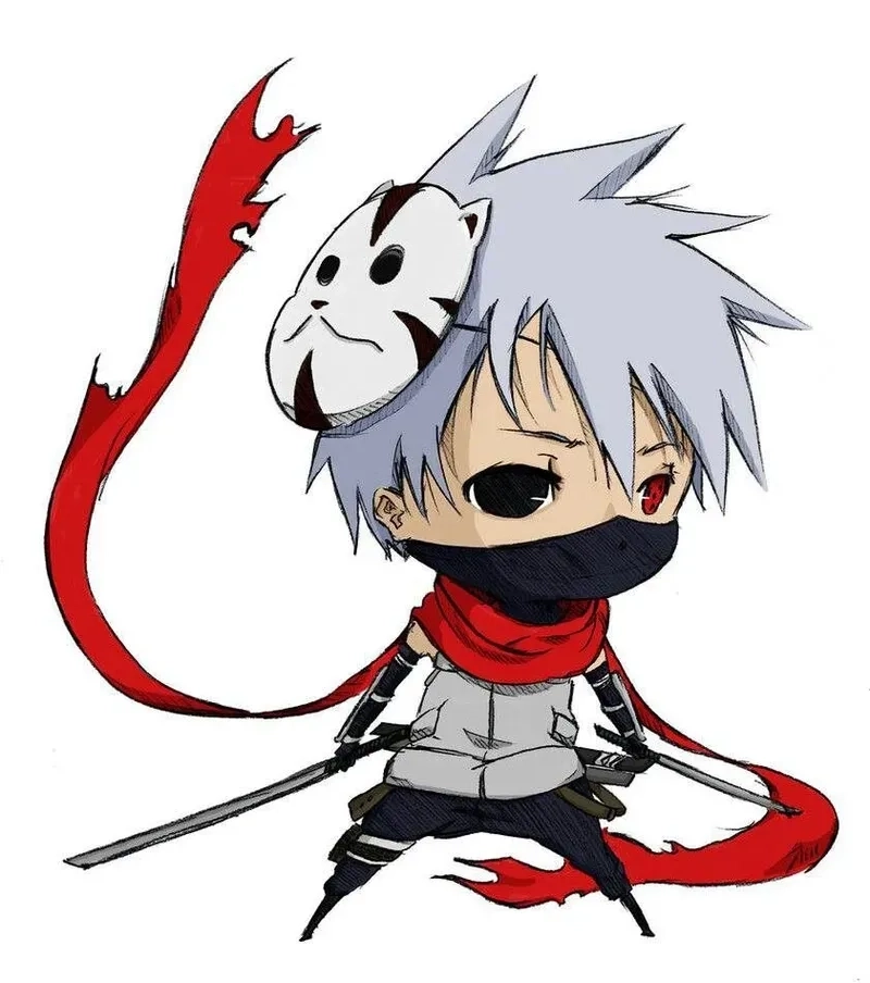 Kakashi chibi Funko Pop đáng yêu phong cách ngộ nghĩnh